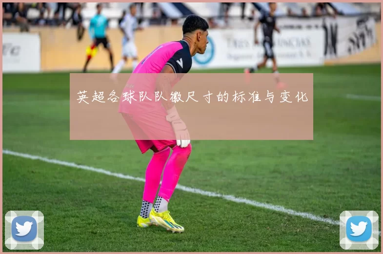 英超各球队队徽尺寸的标准与变化